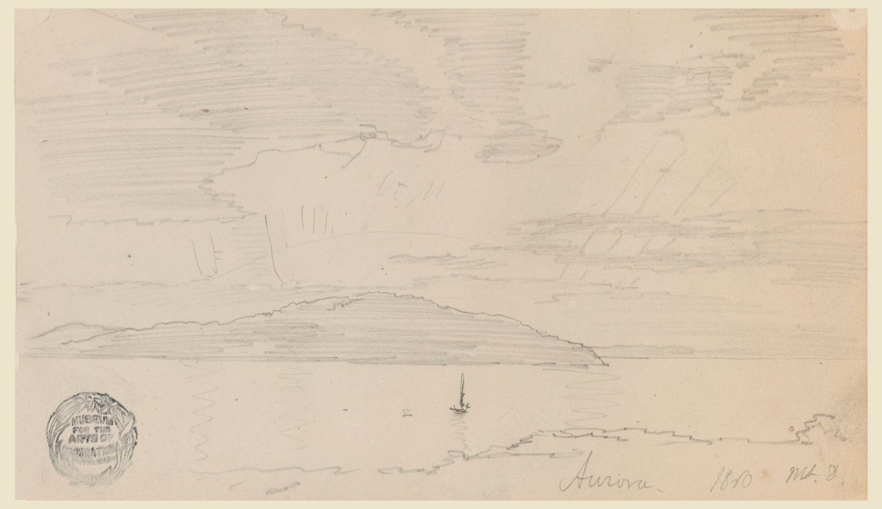 Aurore, Île Mount Desert - Frederic Edwin Church