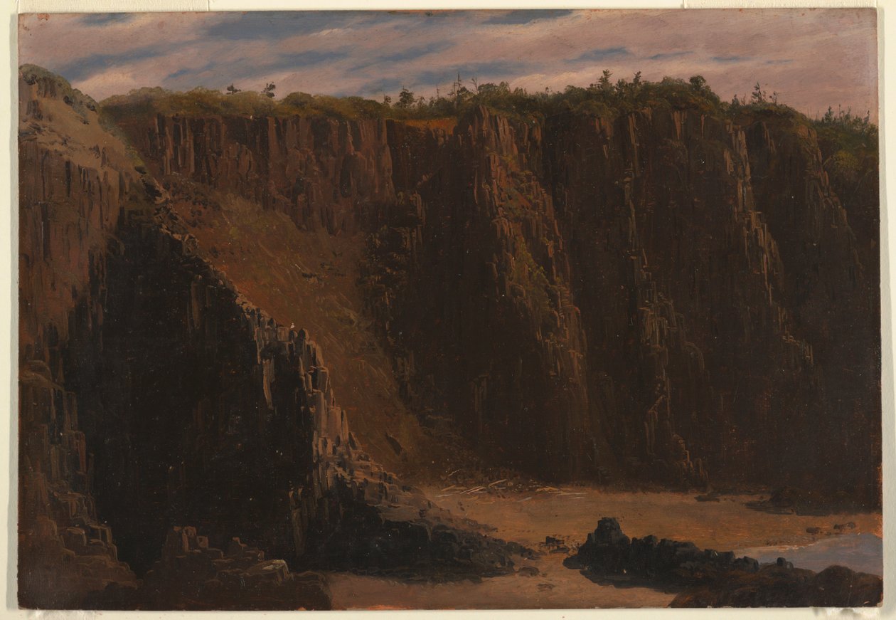 Falaises à Grand Manan - Frederic Edwin Church