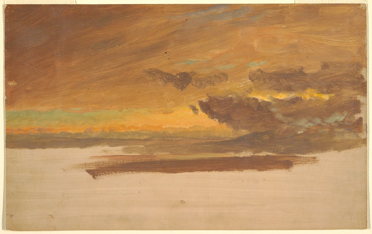 Étude de nuages - Frederic Edwin Church