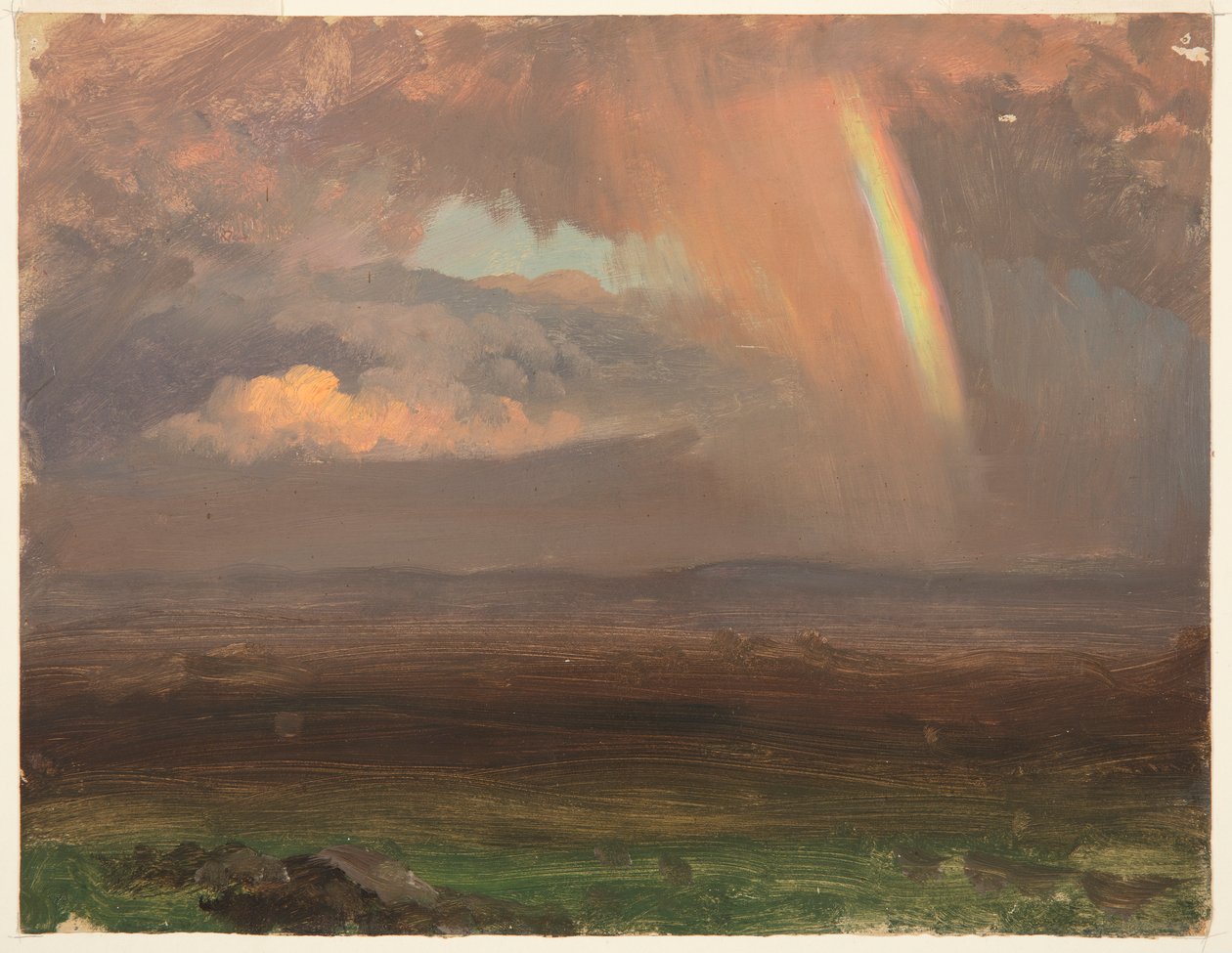 Nuages et arc-en-ciel, Jamaïque - Frederic Edwin Church
