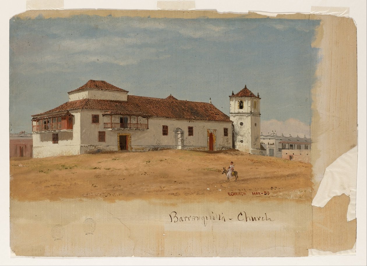Colombie, Église de Baranquilla - Frederic Edwin Church