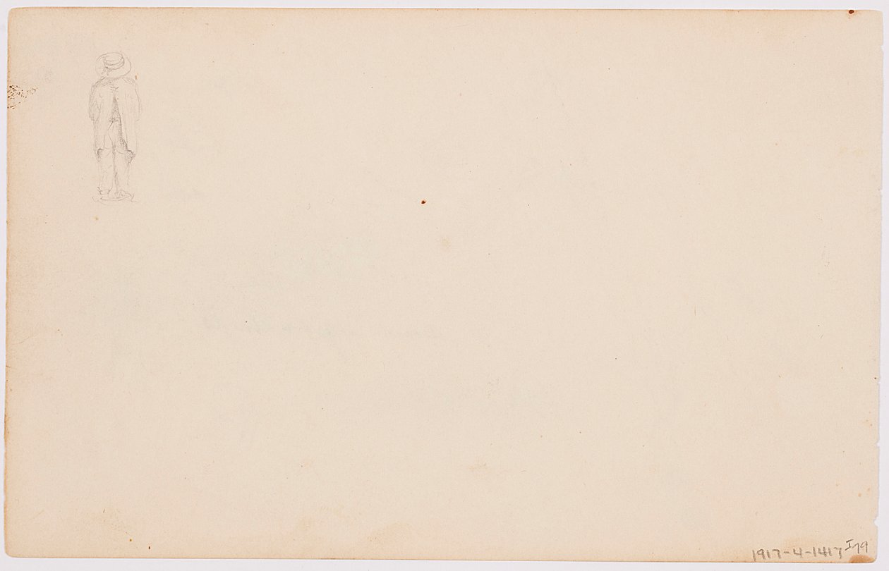 Dessin, paysage de montagne au coucher du soleil, 1865 - Frederic Edwin Church