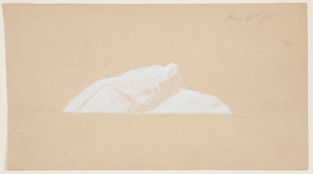Iceberg, Terre-Neuve - Frederic Edwin Church
