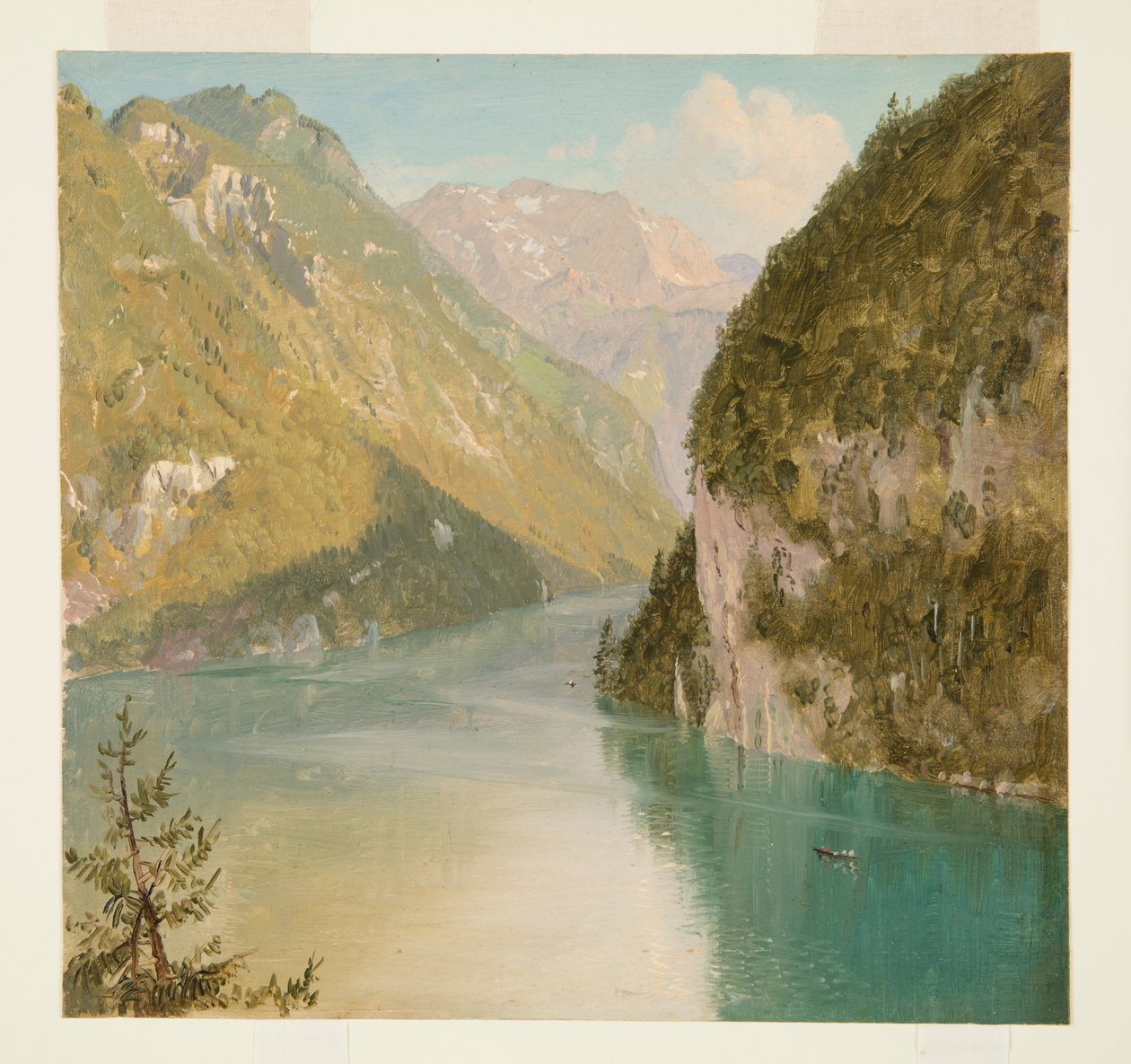 Königssee, Bavière - Frederic Edwin Church