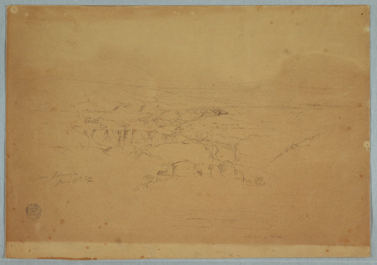 Paysage, près de Tacunga, Équateur - Frederic Edwin Church