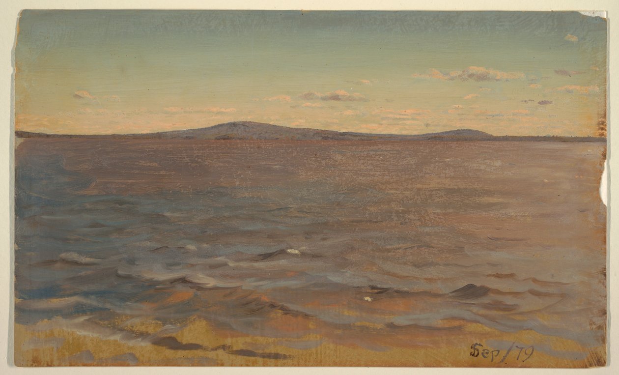 Maine, lac Katahdin? - Frederic Edwin Church