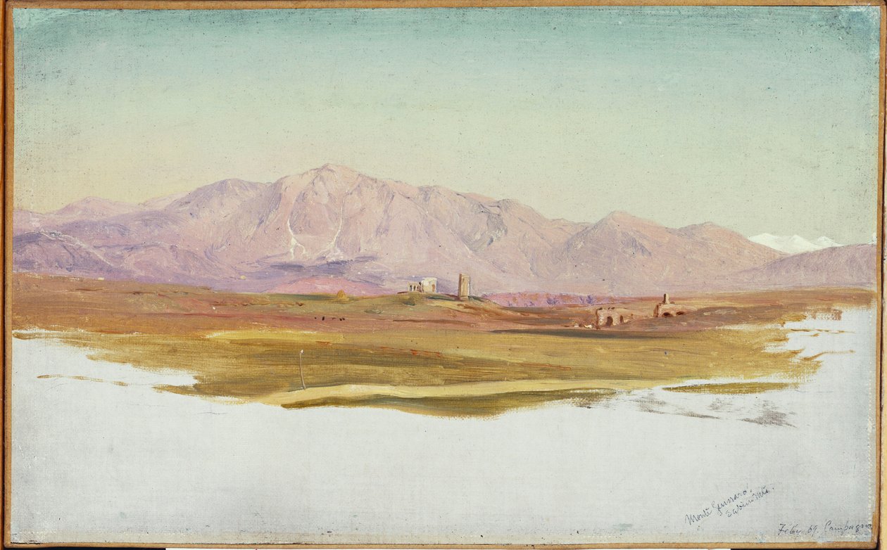 Monte Guinaro, Monts Sabins, 1869 - Frederic Edwin Church