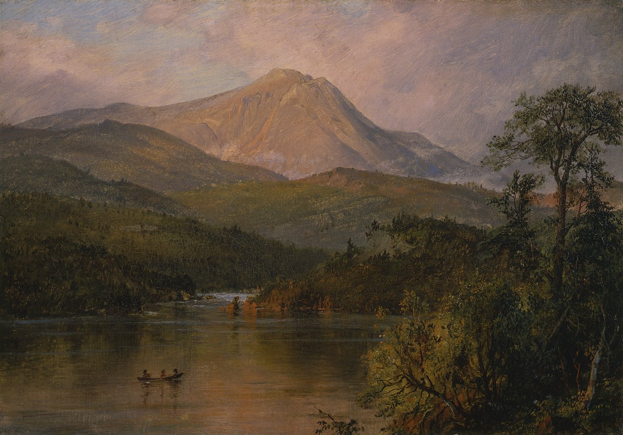 Mont Katahdin, c.1856 - Frederic Edwin Church