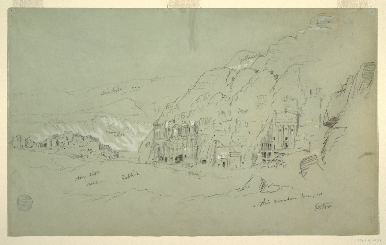 Petra du sud-ouest - Frederic Edwin Church