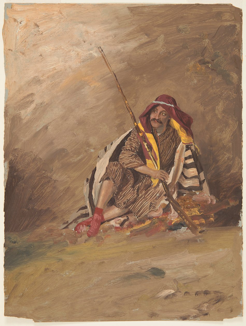Bédouin Assis - Frederic Edwin Church