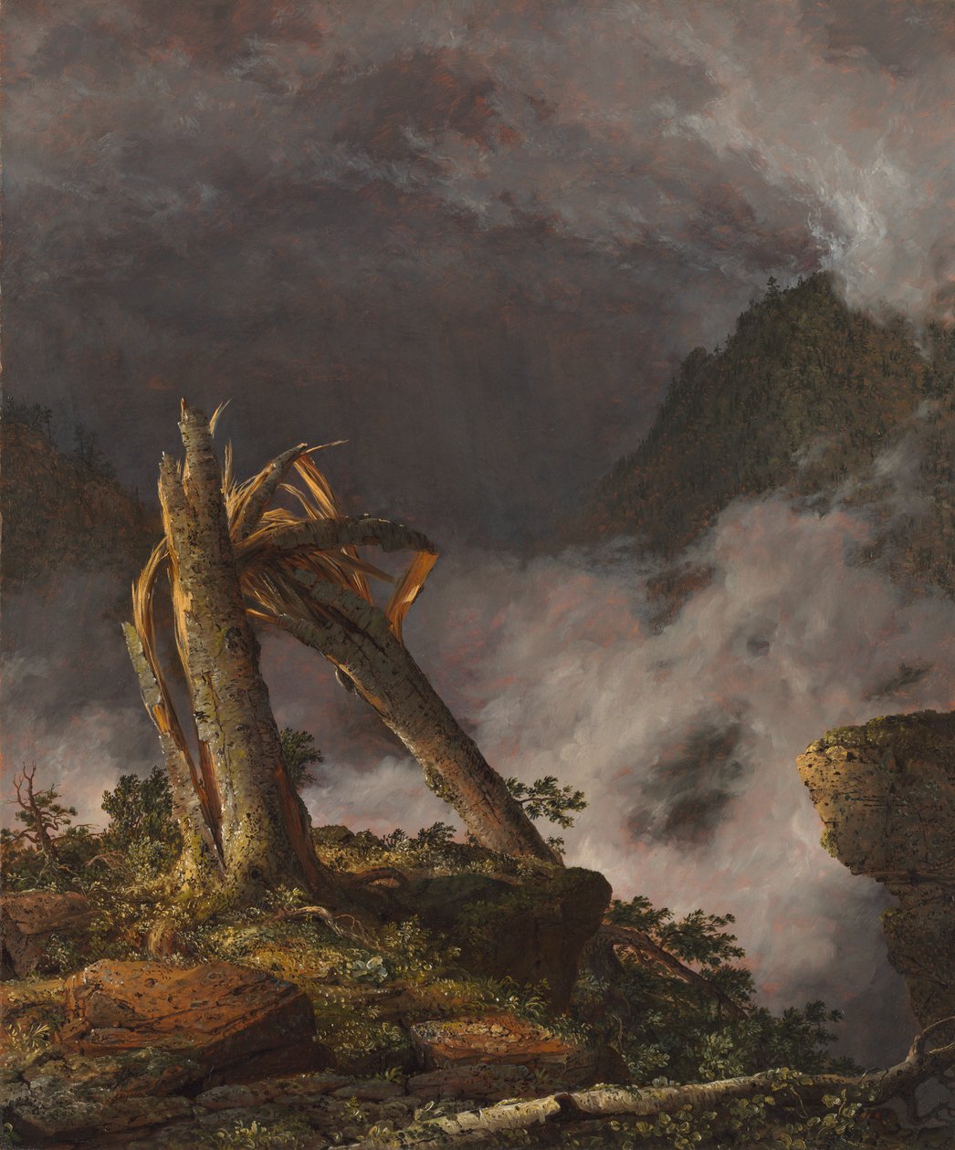 Tempête dans les montagnes - Frederic Edwin Church