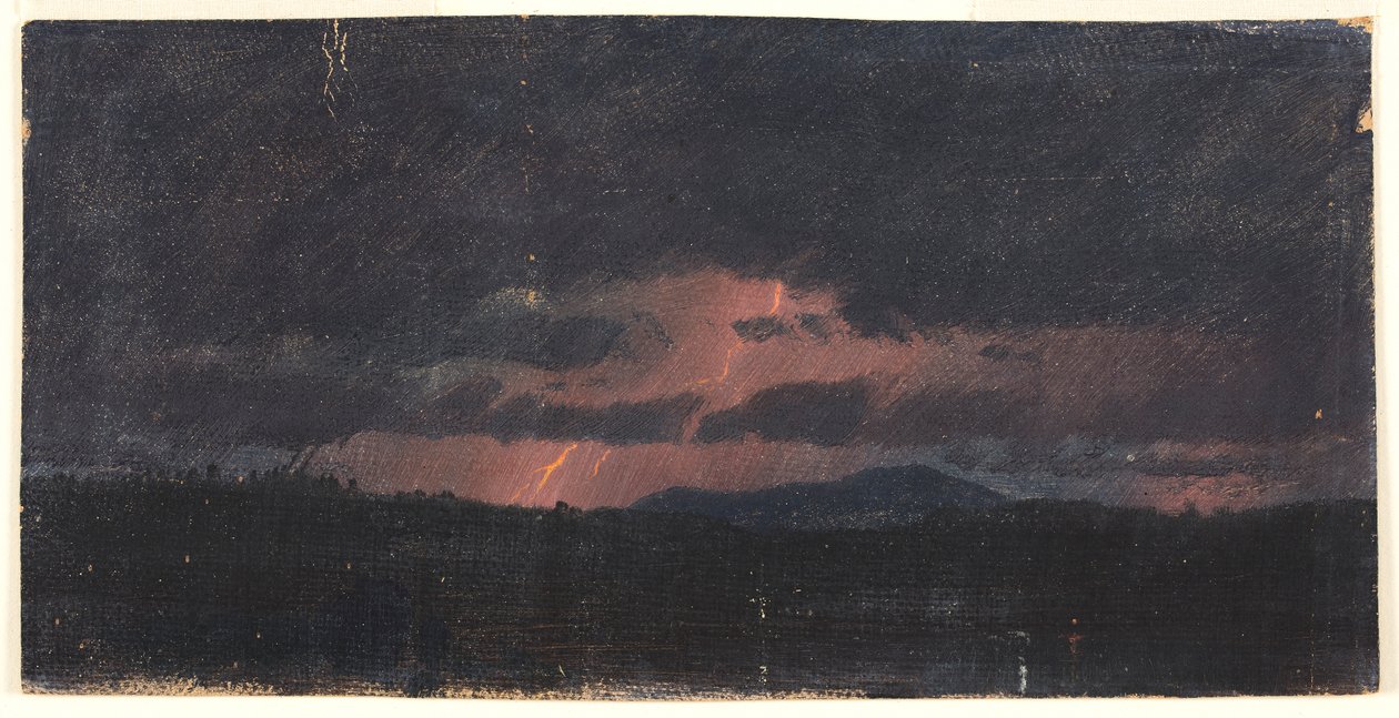 Tempête sur la vallée de l