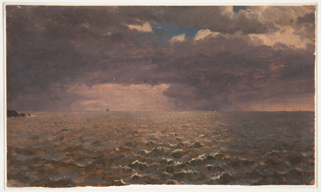 Mer orageuse - Frederic Edwin Church