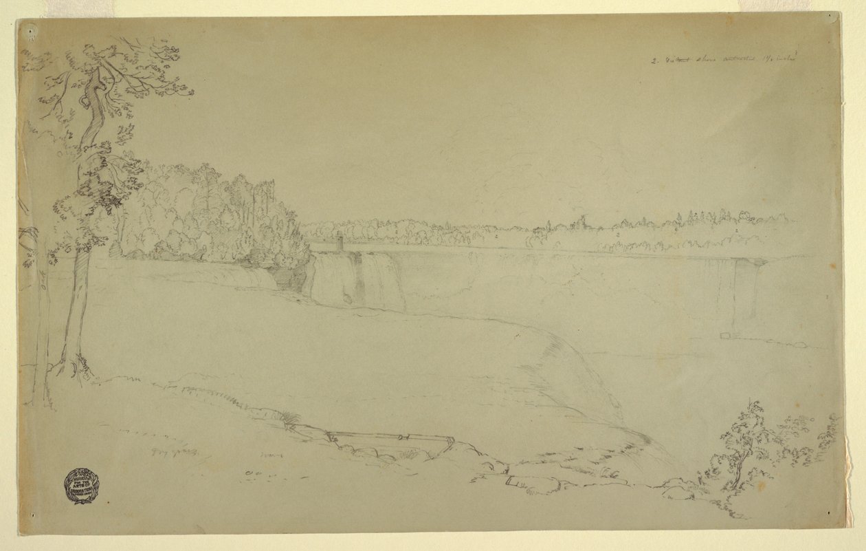 Études. Les Chutes du Niagara. - Frederic Edwin Church