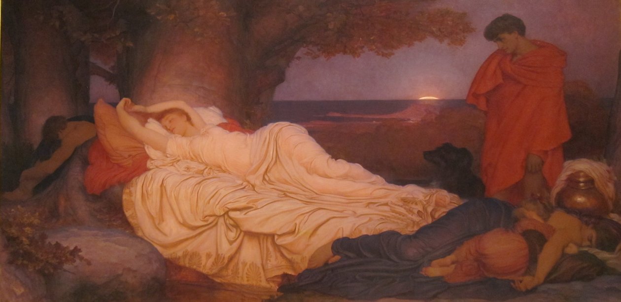Cymon et Iphigénie - Frederic Leighton