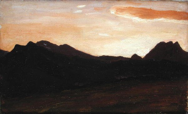 Paysage avec collines - Frederic Leighton