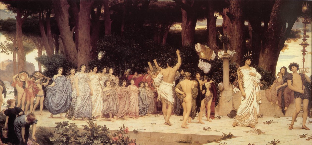 La Daphnephorie - Frederic Leighton