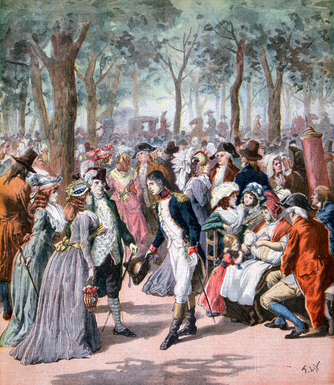 La mode en 1794, 1894 - Frederic Lix