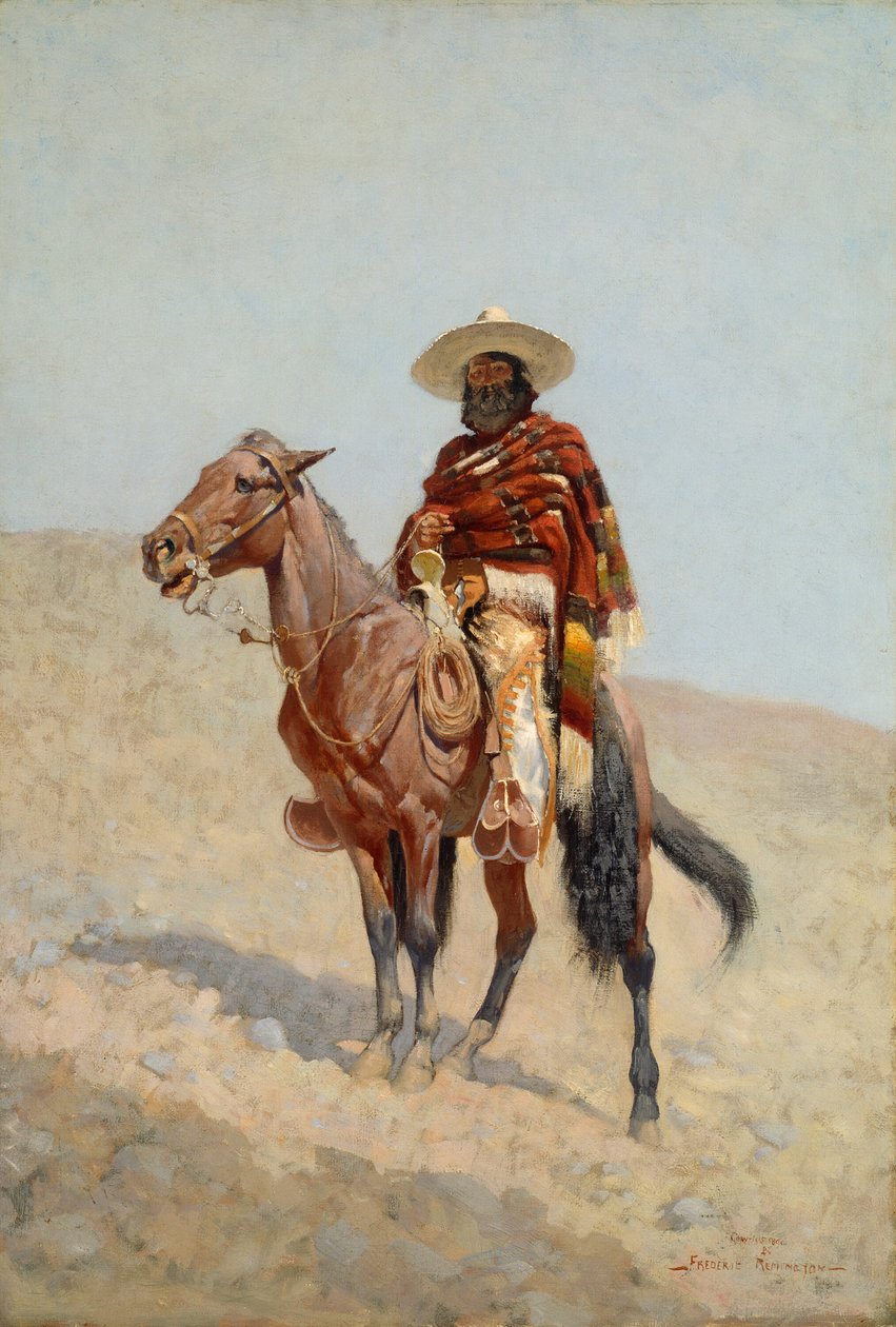Un vaquero mexicain - Frederic Remington
