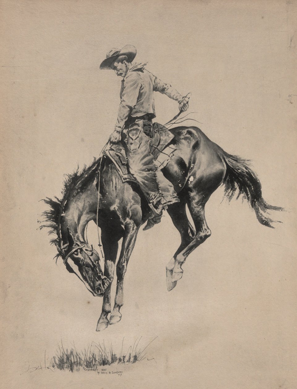 Bronco Buster - Frederic Remington