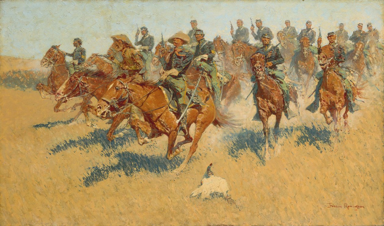 Sur les plaines du sud - Frederic Remington