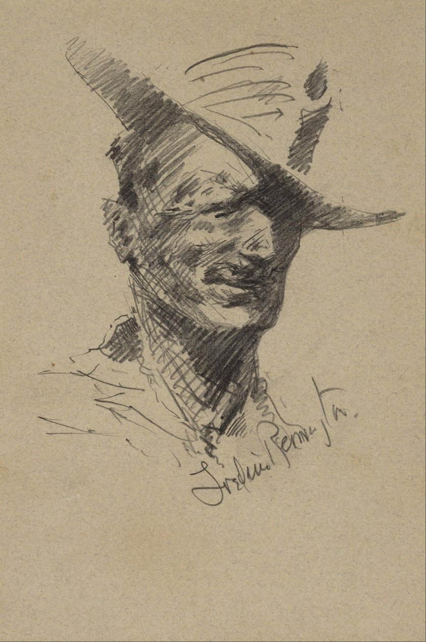 Autoportrait - Frederic Remington