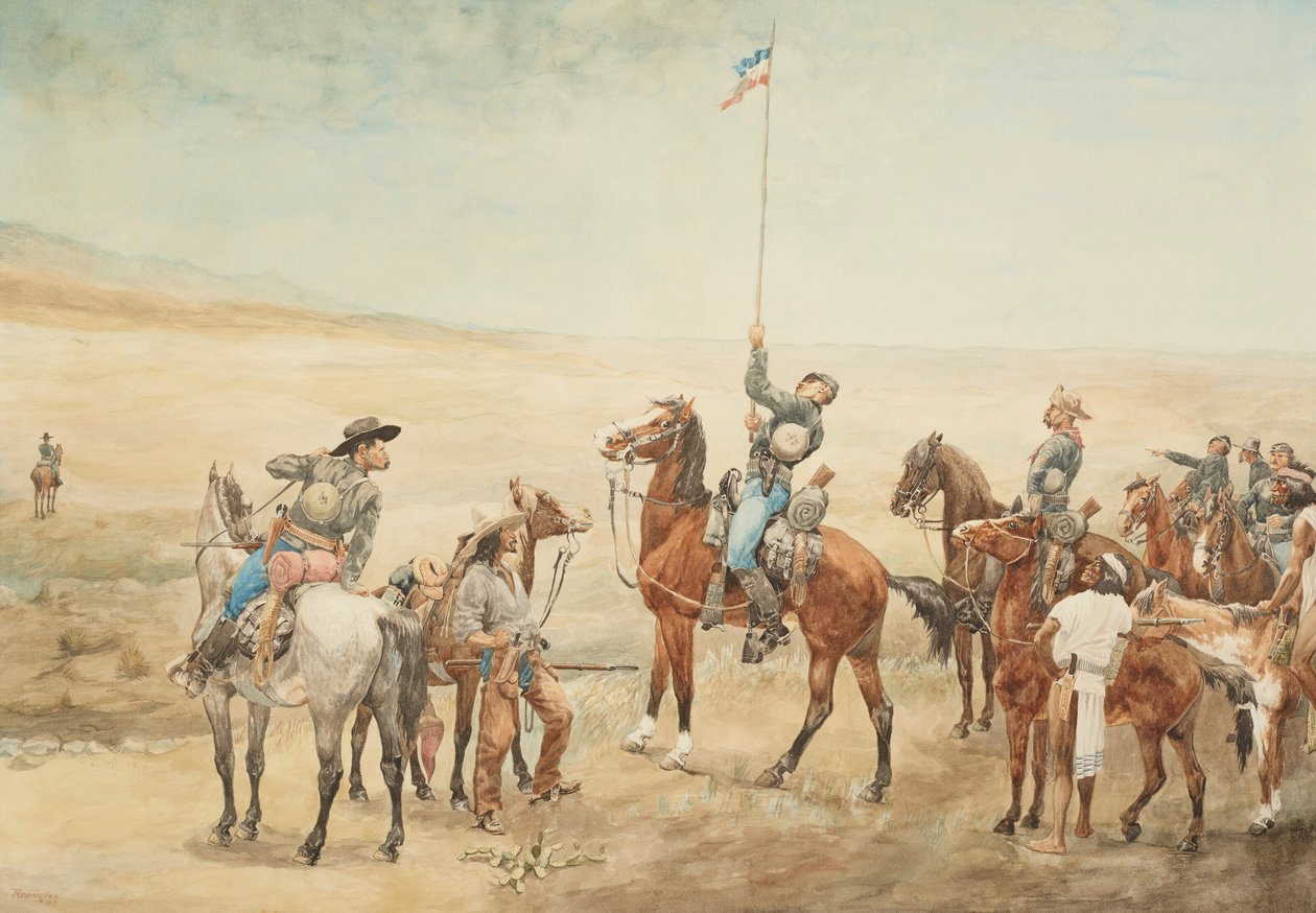 Signalisation de la commande principale - Frederic Remington