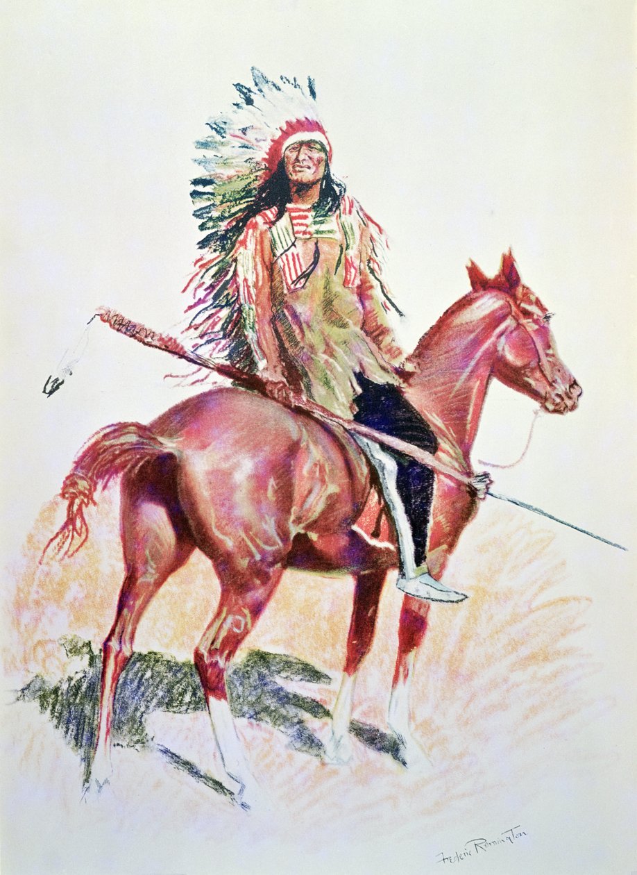 Chef Sioux - Frederic Remington