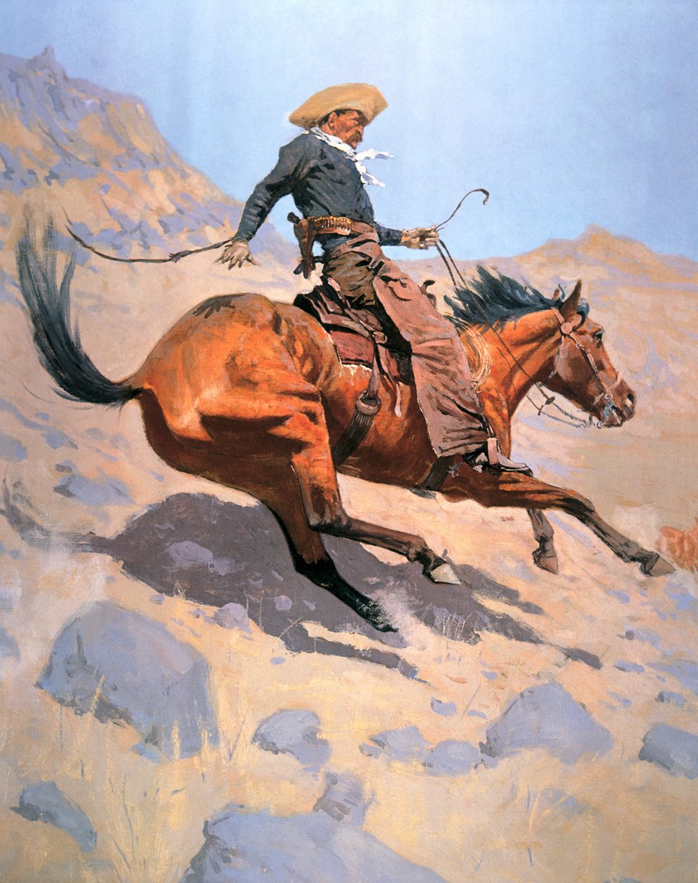 Le Cow-boy - Frederic Remington