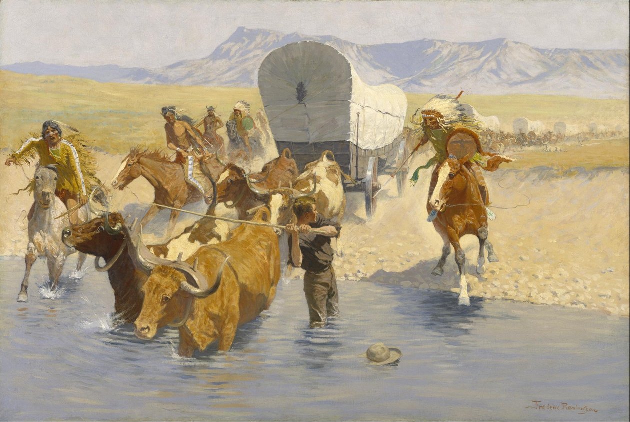 Les émigrants - Frederic Remington