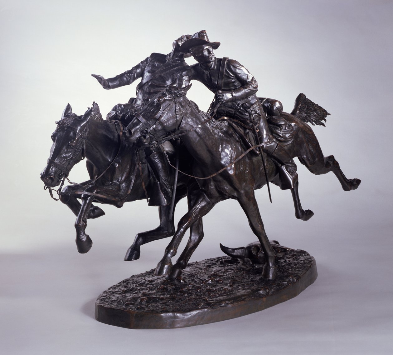 Le Bunkie blessé - Frederic Remington