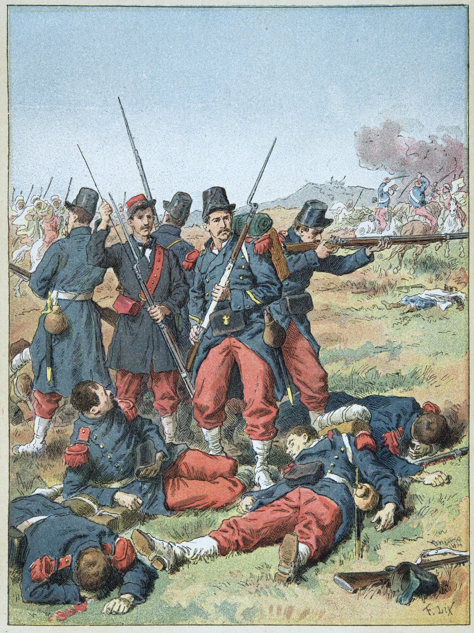 Sergent Blandan, le 11 avril - Frederic Theodore Lix