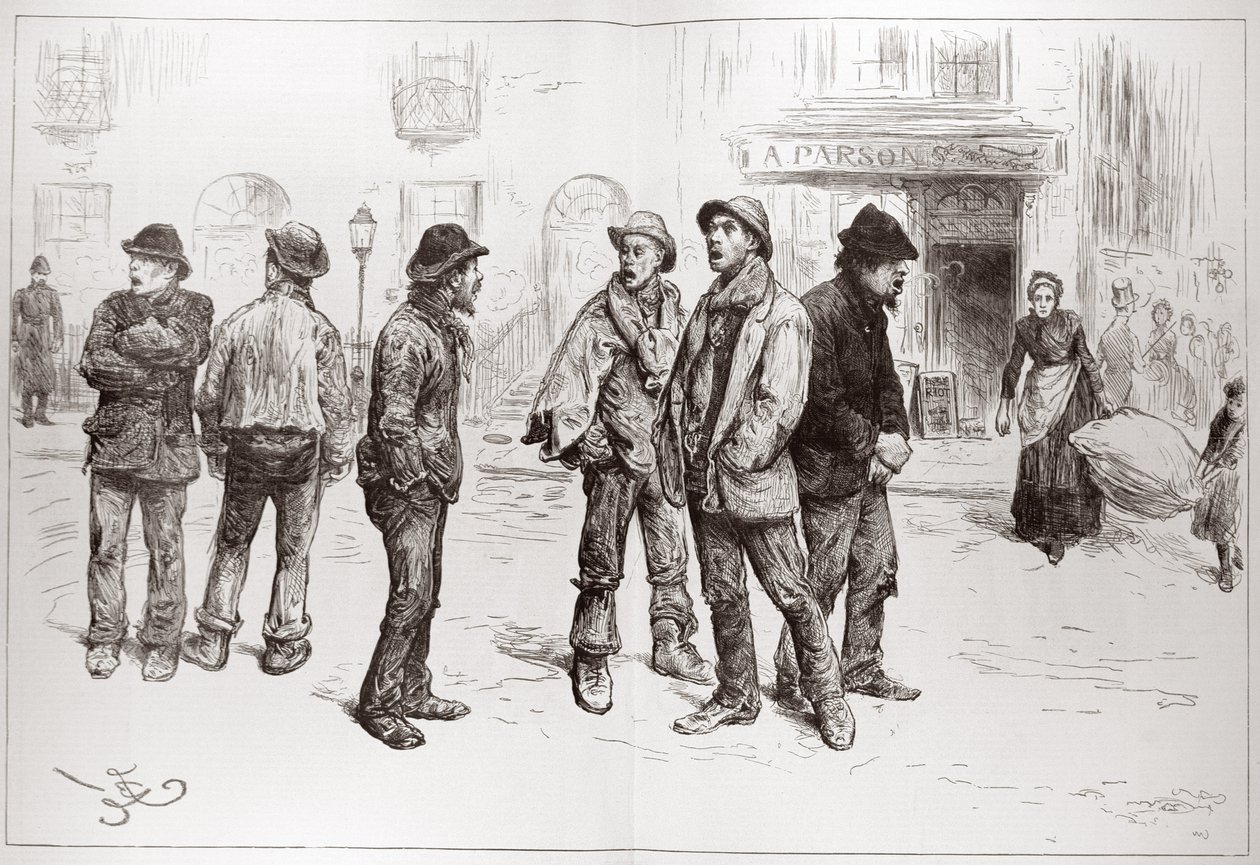 Les chômeurs de Londres : 
