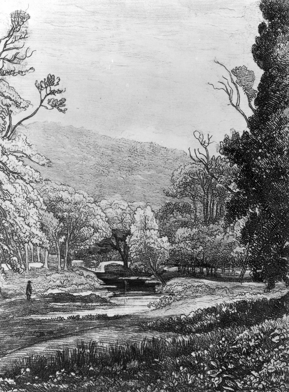 Dans le parc de Werrington, 1823 - Frederick Christian Lewis