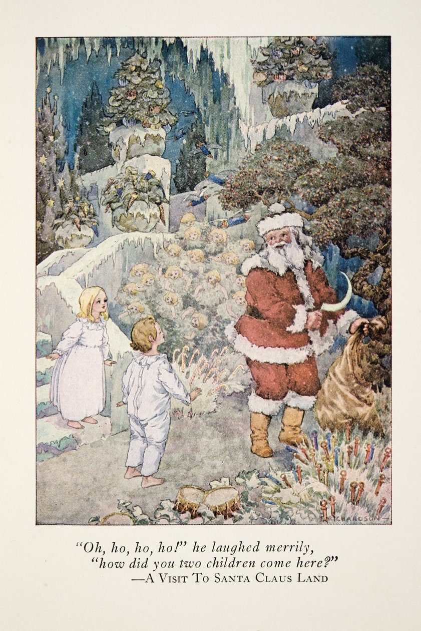 Illustration de A Visit to Santa Claus Land - Frederick Richardson