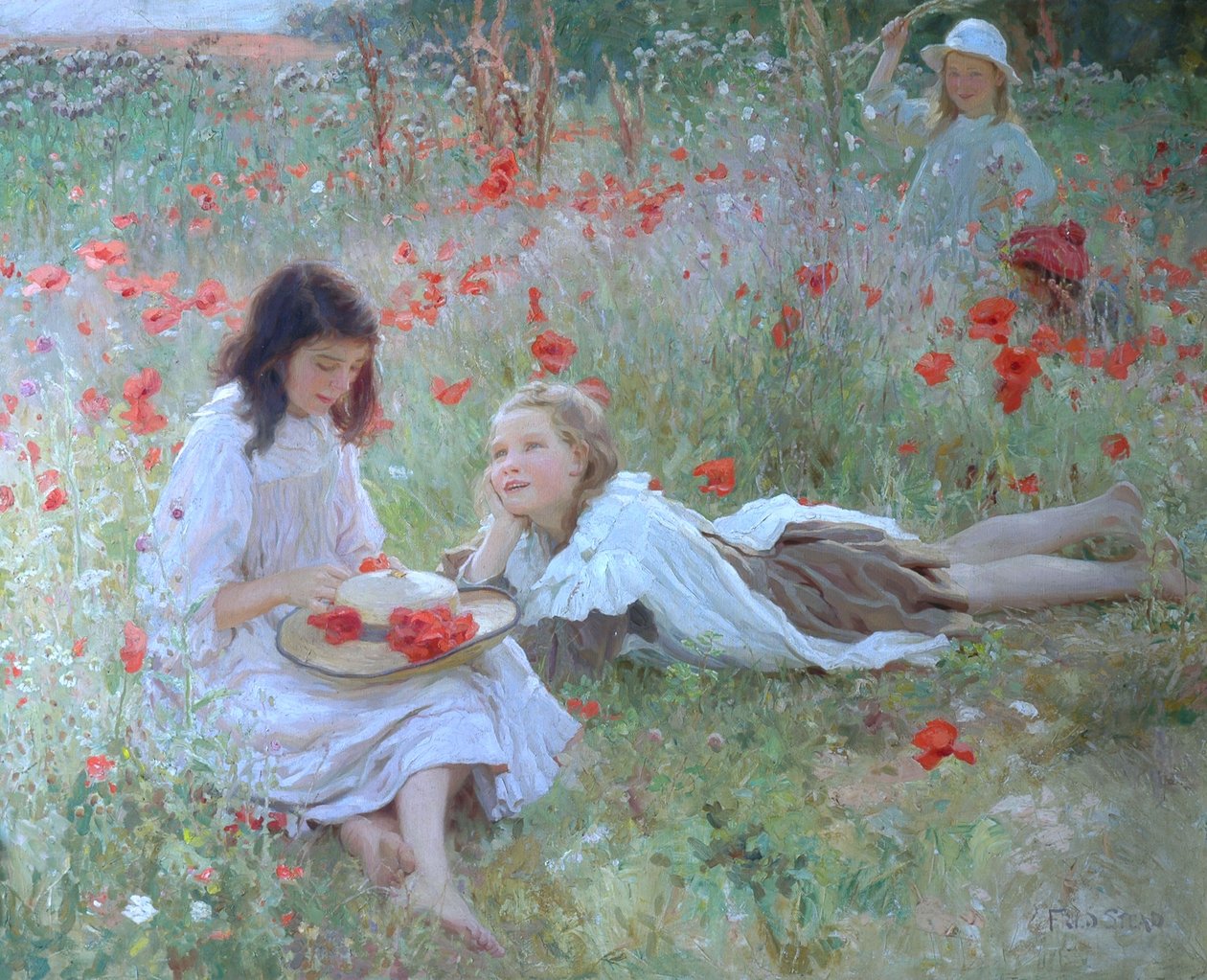 Coquelicots - Frederick Stead