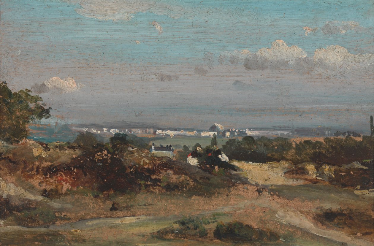 Une vue dans le Suffolk - George Frederick Watts