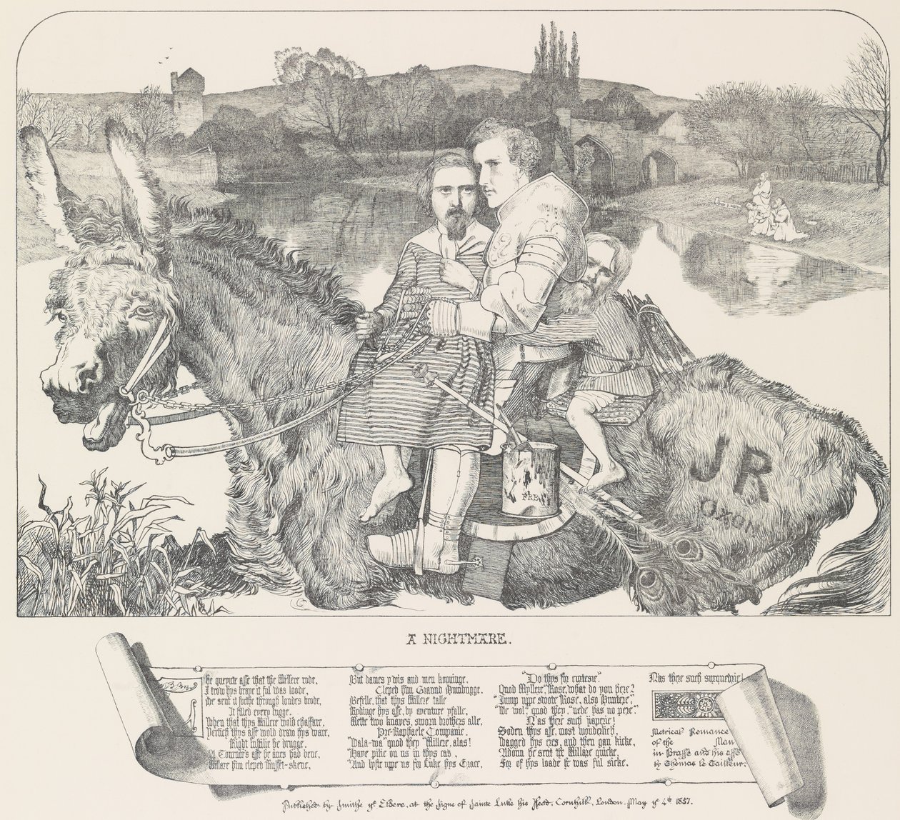 Un cauchemar, 4 mai 1857 - Frederick Augustus Sandys