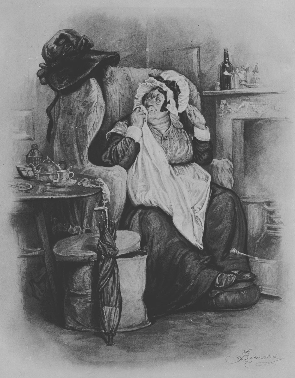 Sarah Gamp, 1880 - Frederick Barnard