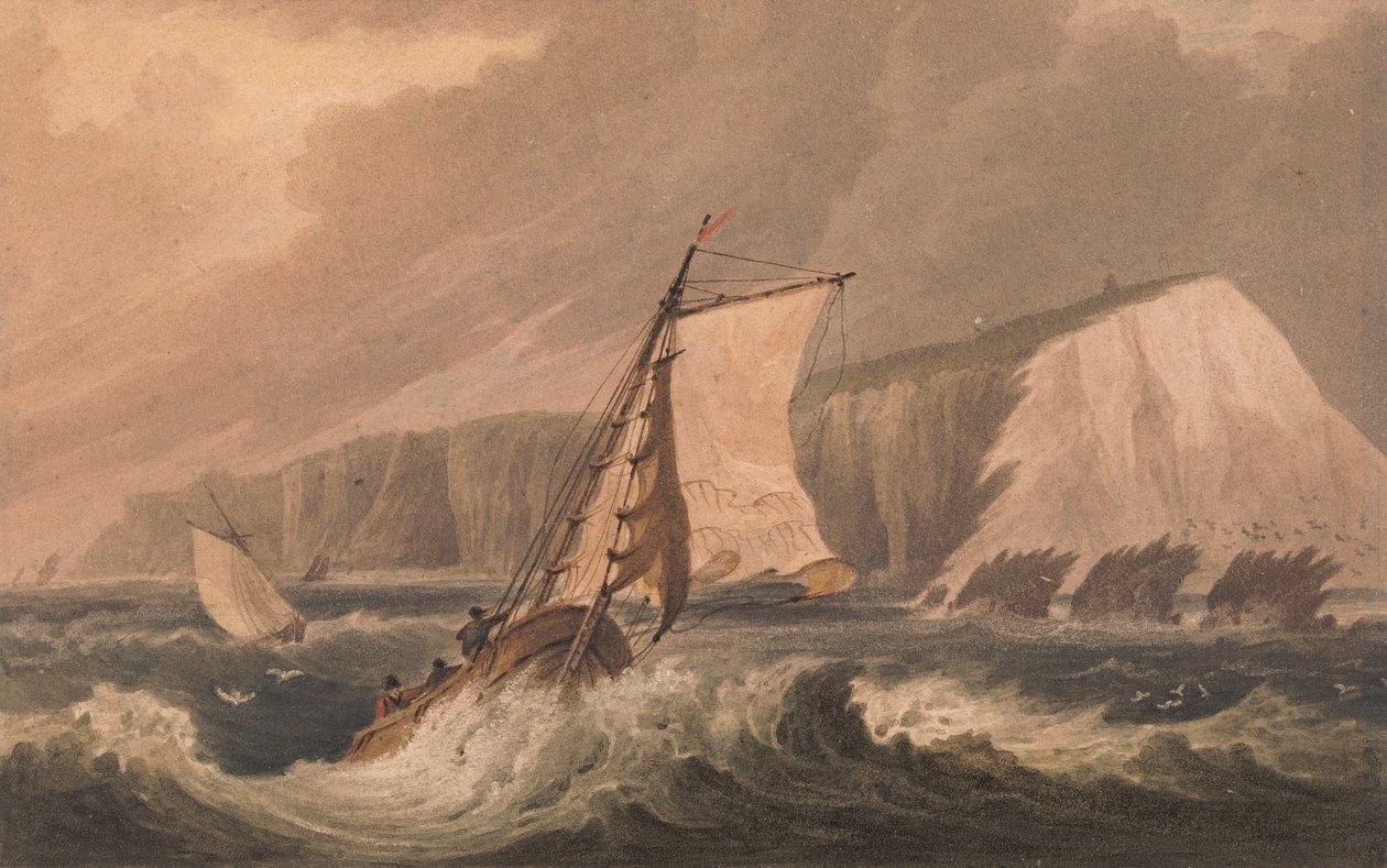 Les Aiguilles, Île de Wight - Frederick Calvert