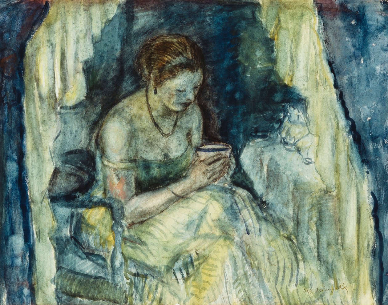 Une Tasse de Thé - Frederick Carl Frieseke