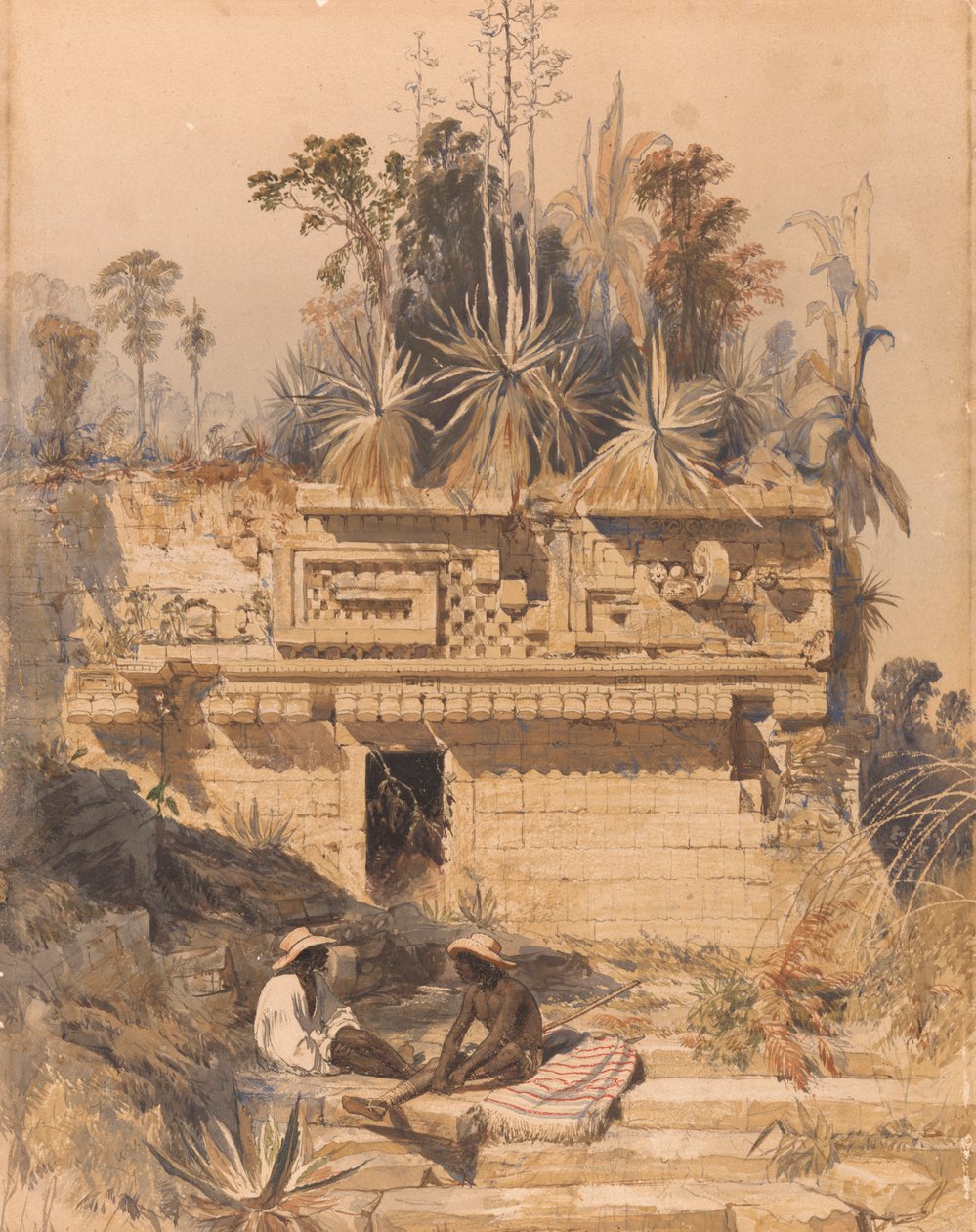 Ruines à Sabachtsche - Frederick Catherwood