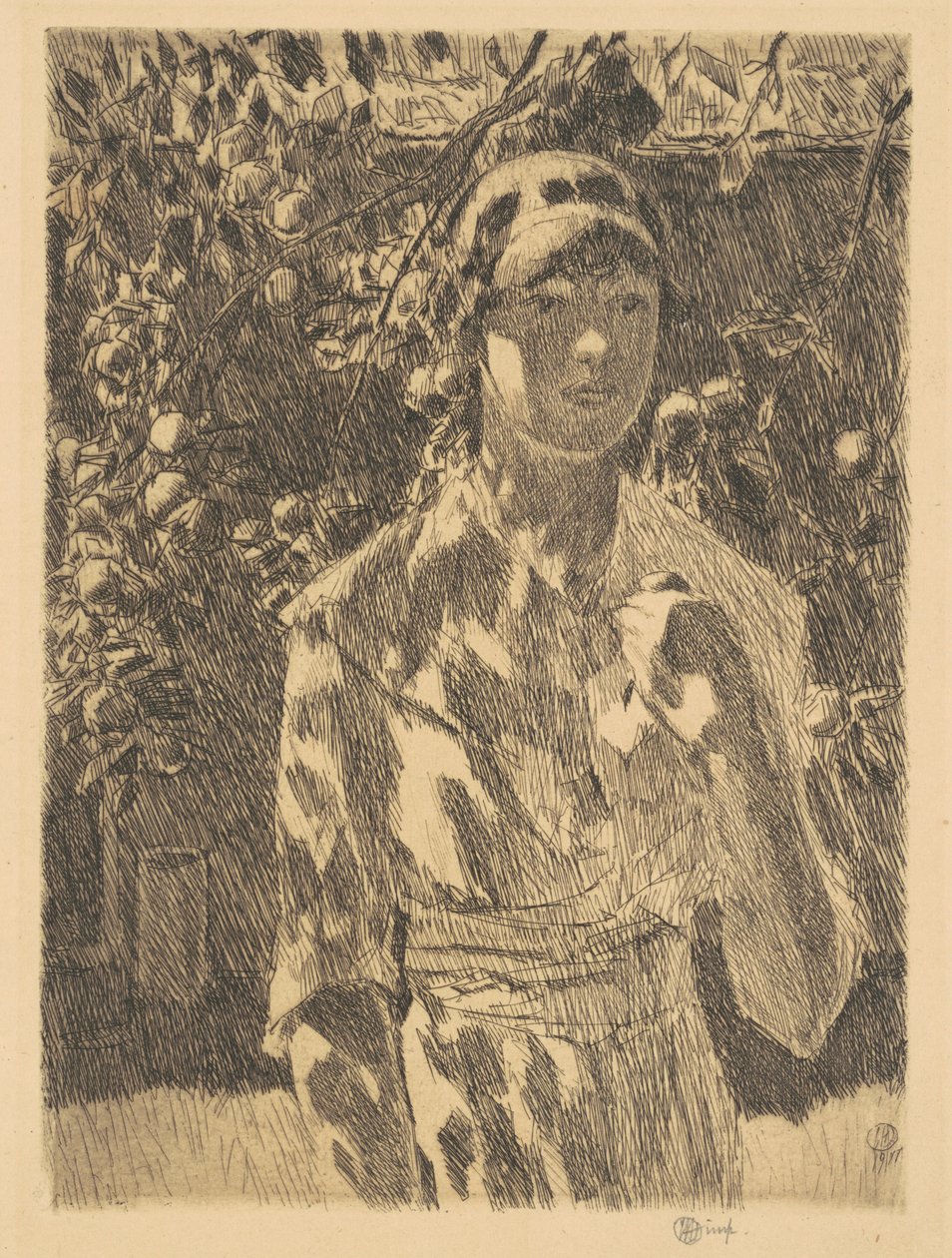 Helen Burke - Frederick Childe Hassam