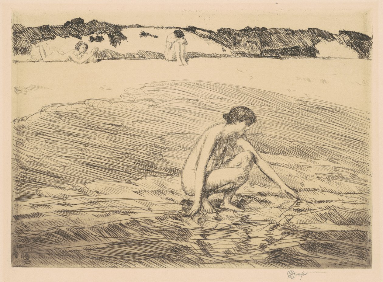 Marée Haute, Montauk, 1922 - Frederick Childe Hassam