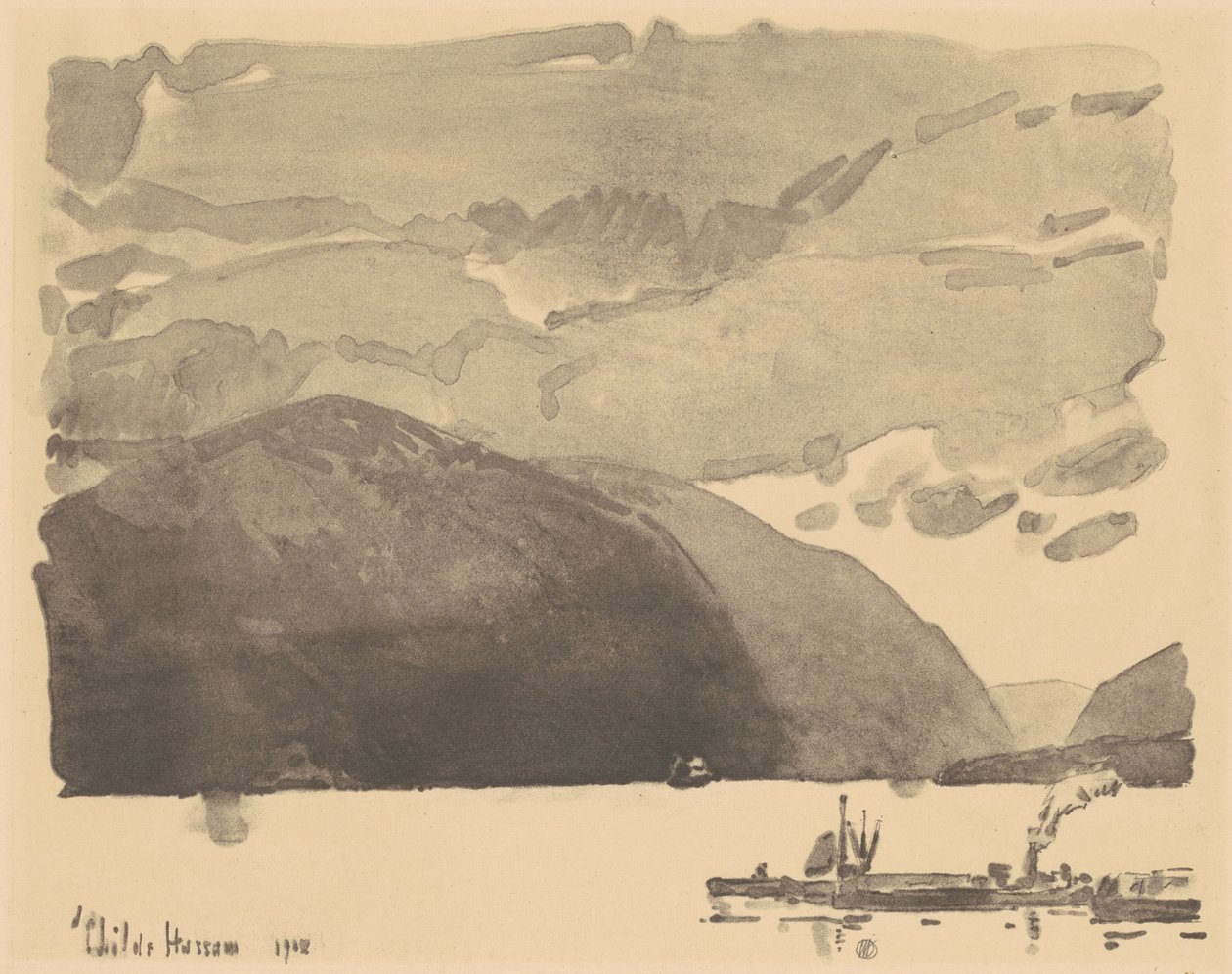 Roi des tempêtes - Frederick Childe Hassam