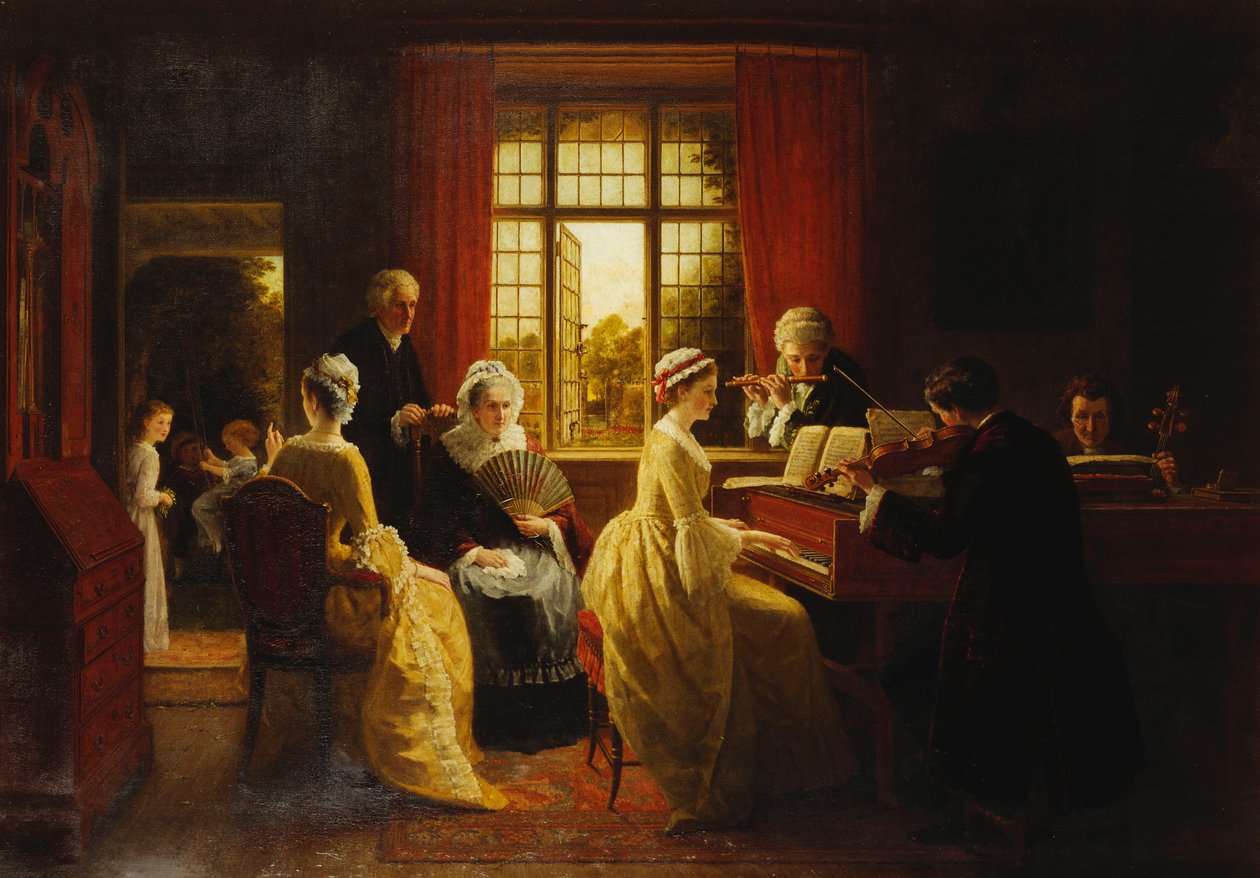 Musique au presbytère - Frederick Daniel Hardy