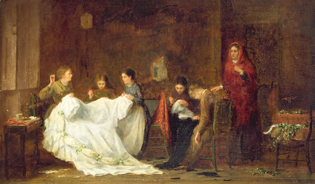 La Robe de mariée - Frederick Daniel Hardy