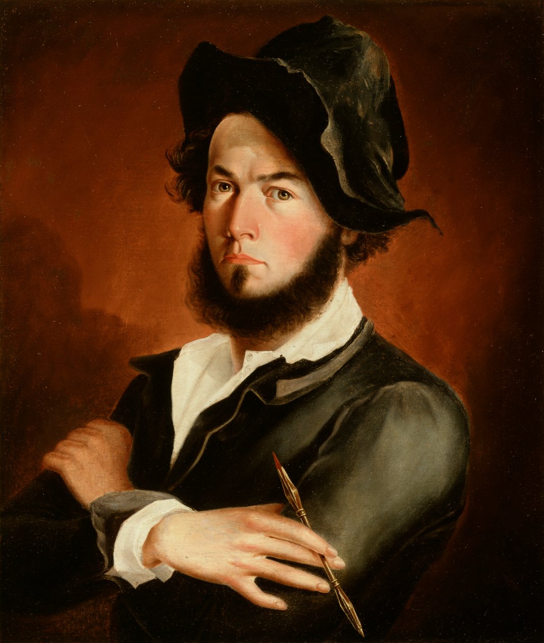 Autoportrait, 1845 - Frederick E. Cohen