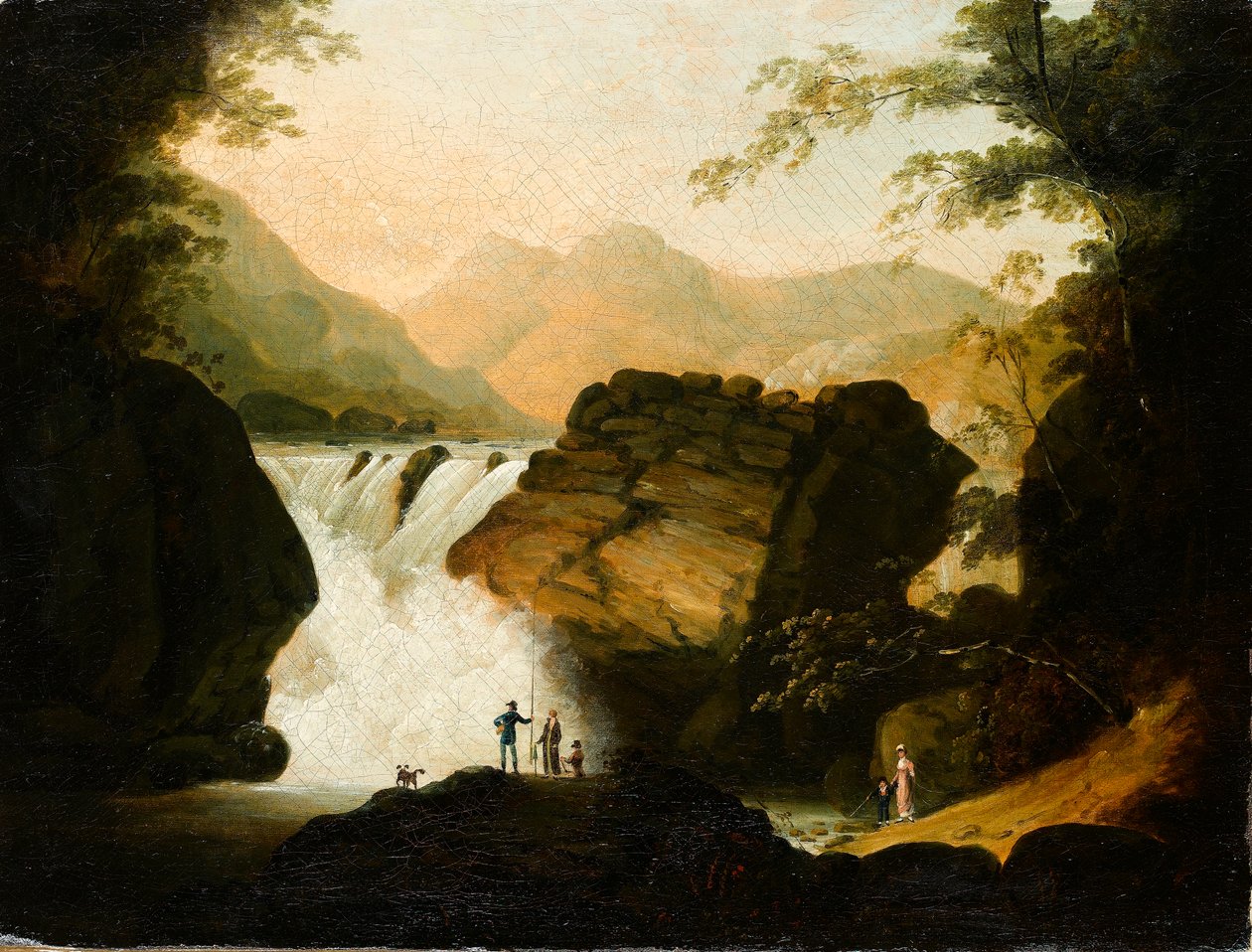 Près des chutes, 1805 - Frederick F. Fielding