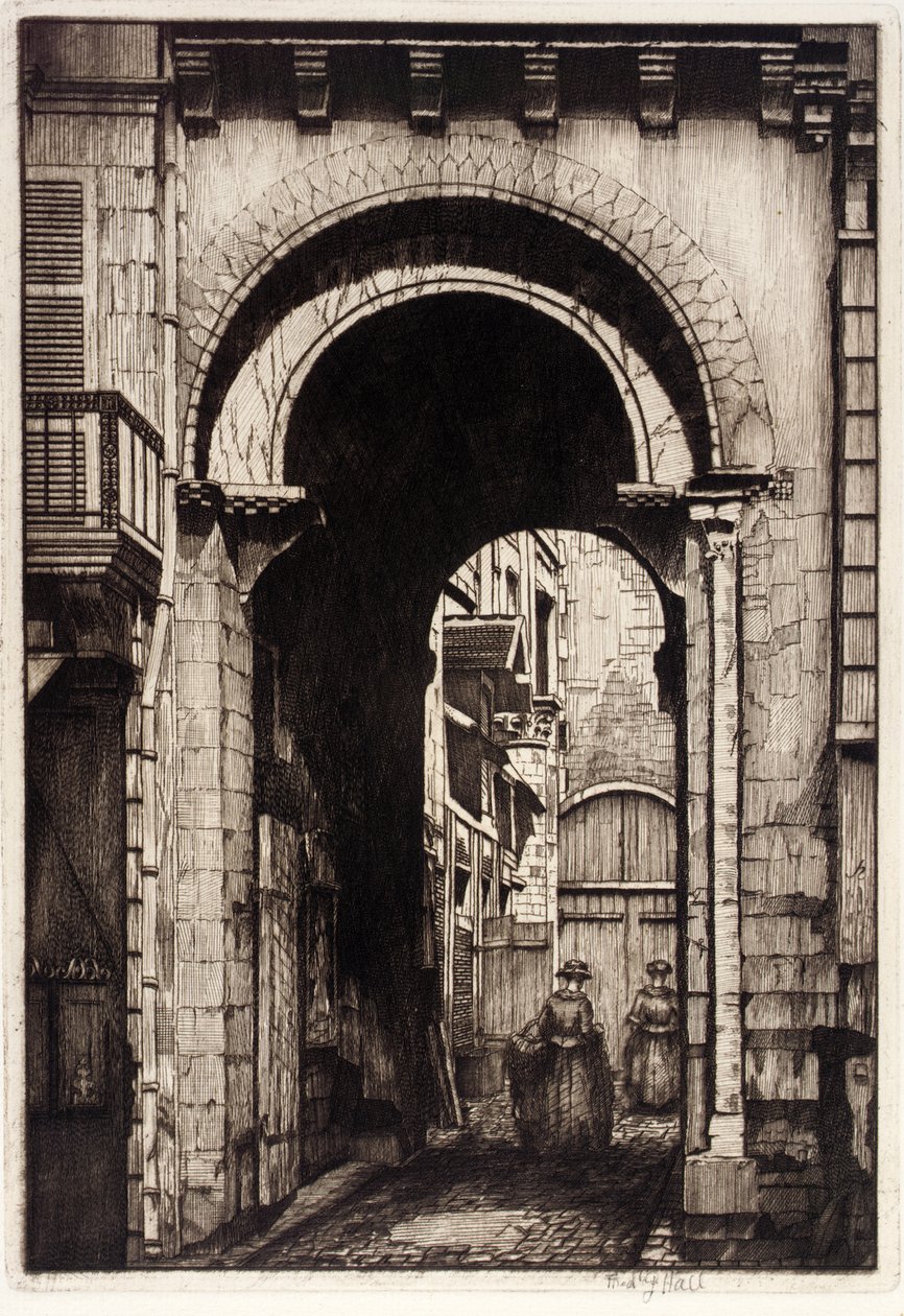Ancienne porte, Nevers - Frederick G. Hall
